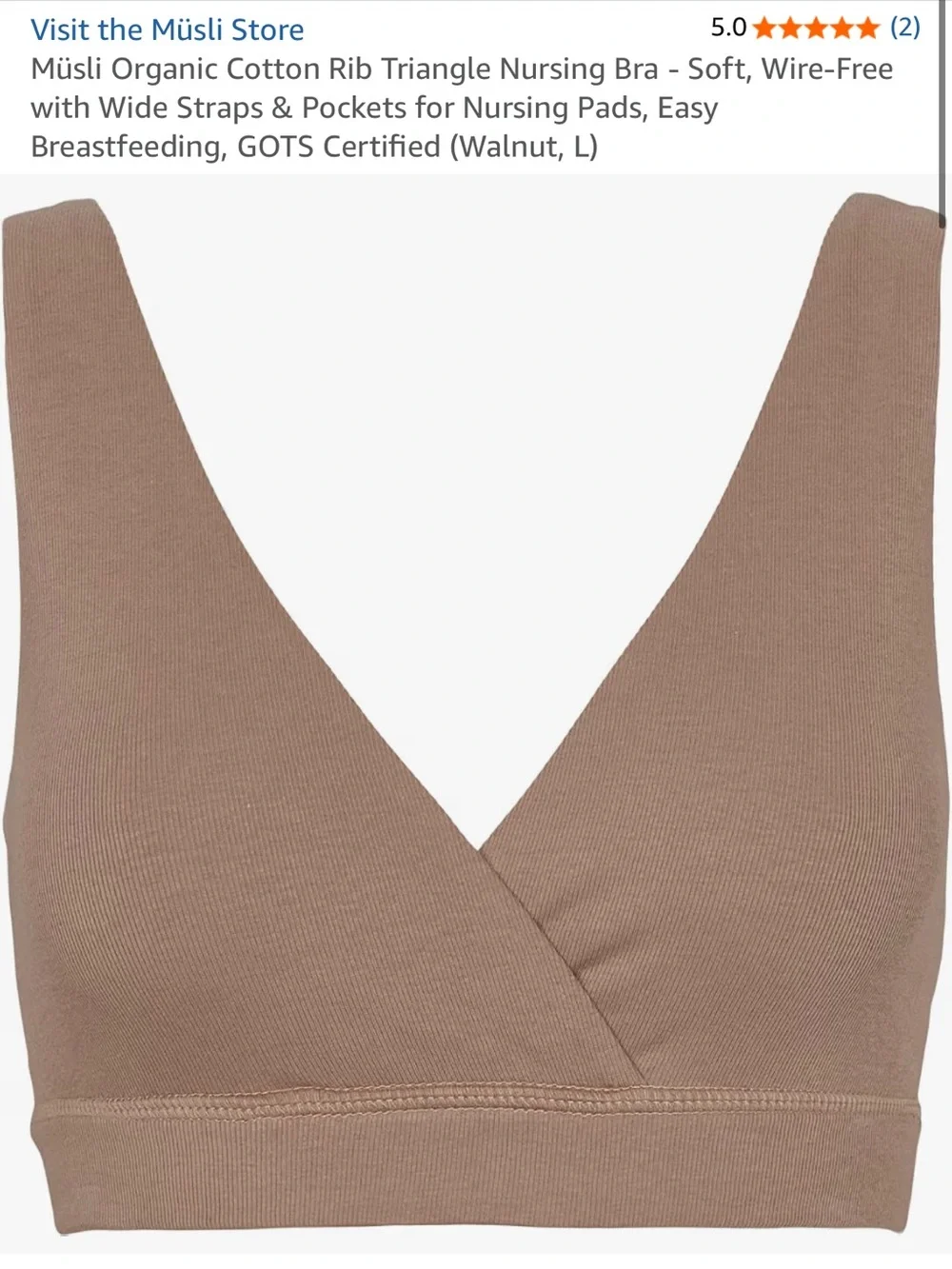 Organic Cotton Nursing Bra Bundle - Picture 6 of 7